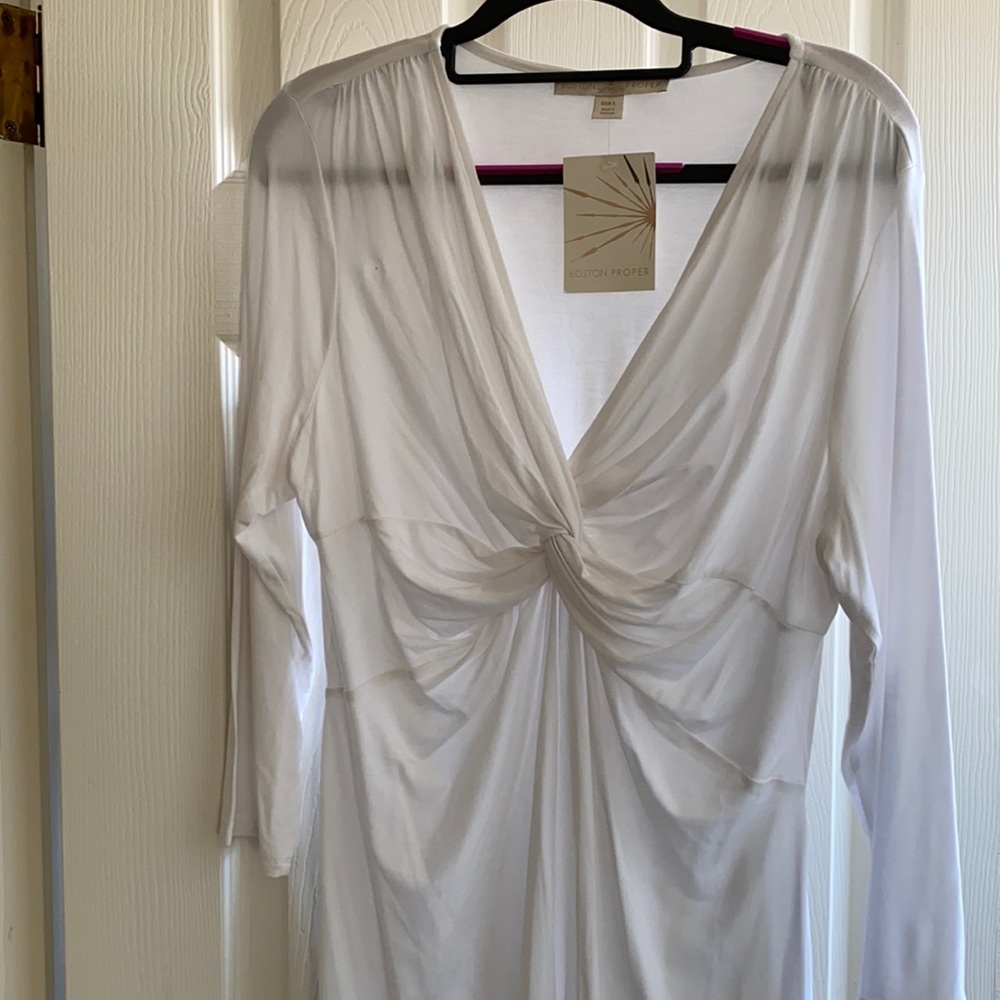 White Boston Proper tunic